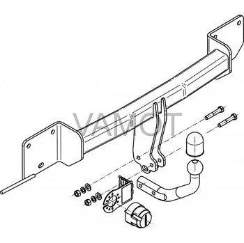 Tažné zařízení Tažné zařízení BMW 1 série 2D Coupé (E82) (2007 - 2011) (4174)