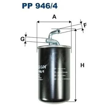Filtr do auta Palivový filtr FILTRON PP 946/4