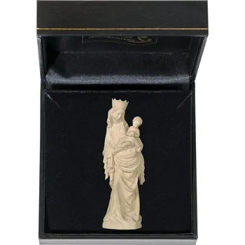 Vánoční dekorace Ornatis Krumlovská madona Provedení: Přírodní bez malování, Výška sochy včetně podstavce: 6,5 cm