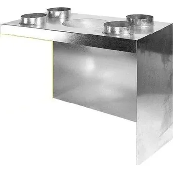 Krbová vložka KRATKI Opláštění teplovzdušné ZUZIA BS - levé 4 x ø 125mm