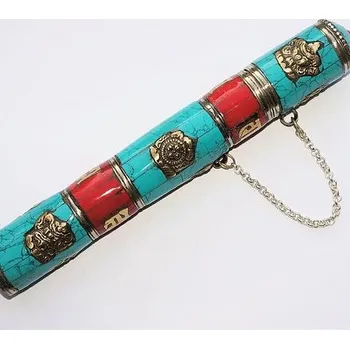 Vonná tyčinka TUBUS NA TYČINKY, vykládaný tyrkysem