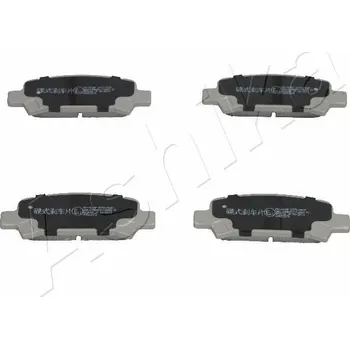 Brzdová destička Sada brzdových destiček, kotoučová brzda ASHIKA 51-07-702