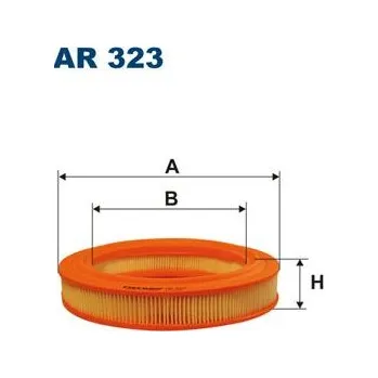 Autodíl Vzduchový filtr FILTRON AR 323