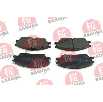 Brzdová destička Sada brzdových destiček, kotoučová brzda SAKURA 600-40-4600