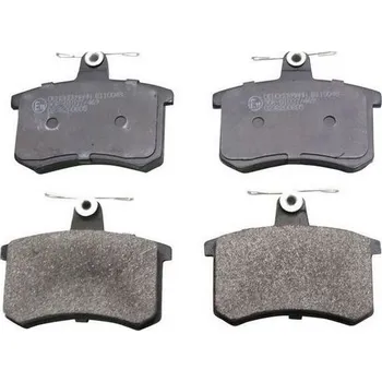 Brzdový systém Sada brzdových destiček, kotoučová brzda DENCKERMANN B110048