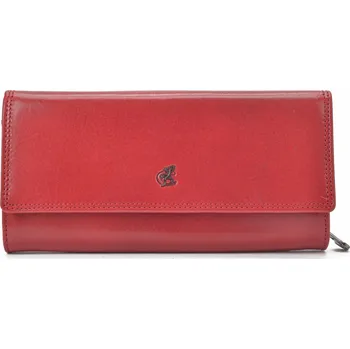 Peněženka Cosset kožená peněženka Komodo 4493 červená
