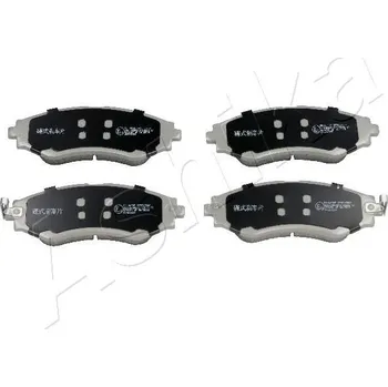 Brzdová destička Sada brzdových destiček, kotoučová brzda ASHIKA 50-W0-005