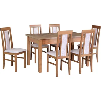 Jídelní set Jídelní set STRAKOŠ 1+6 MO I a N II