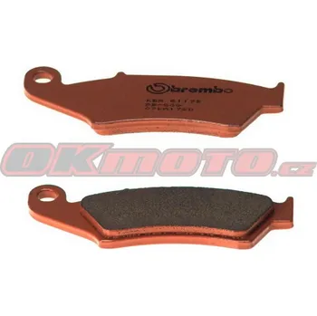 Brzdový systém Brembo (Itálie) Přední brzdové destičky Brembo 07KA17SD - Gas Gas EC 250, 250ccm - 00>