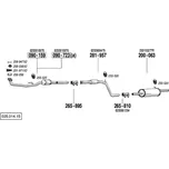 zadní tlumič výfuku Bosal 200-063