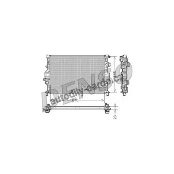 Chladič motoru Chladič motoru DENSO (DE DRM10088)