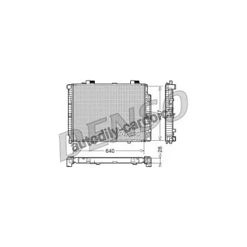 Chladič motoru Chladič motoru DENSO (DE DRM17088)