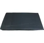 TOPTRADE plachta krycí, antracit, s kovovými oky, 4 x 5 m, 100 g / m2 601158