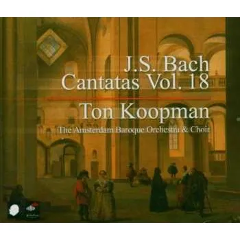 Zahraniční hudba 3CD Johann Sebastian Bach: Cantatas Vol. 18 2005 Koopman