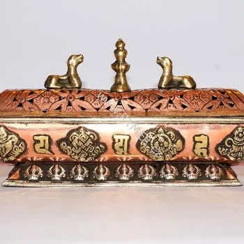 Vonná tyčinka Stojánek Tibet/kov truhlička