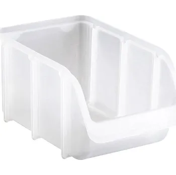 Úložný box Hünersdorff 673700 skladový box , (š x v x h) 240 x 145 x 125 mm, transparentní, 1 ks