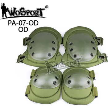 Chránič nohou Wosport WST set kolenních a loketních chráničů SWAT – Zelená