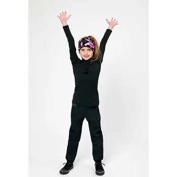 Chlapecké kalhoty Dětské softshellové kalhoty Drexiss s fleecem black velikost 104