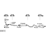 zadní tlumič výfuku Bosal 185-479