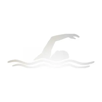 Polep vozidla SAMOLEPKA Plavání 004 pravá (82 - odrazková reflexní bílá) NA AUTO, NÁLEPKA, FÓLIE, POLEP, TUNING, VLASTNÍ TEXT, TISK, AUTOSAMOLEPKY.cz, POLEPY, OBRÁZEK, LOGO, SAMOLEPKY