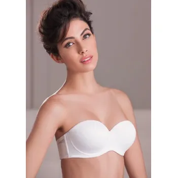 Podprsenka Leilieve 6004 bílá dámská korzetová podprsenka Barva: bílá, Velikost: 90D