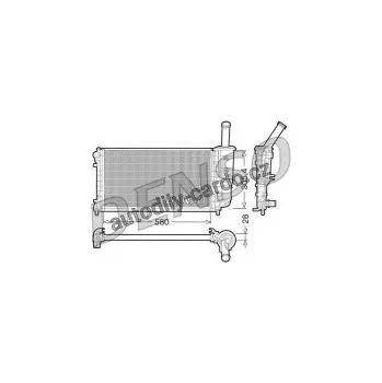 Chladič motoru Chladič motoru DENSO (DE DRM09108)