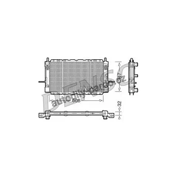 Chladič motoru Chladič motoru DENSO (DE DRM10085)