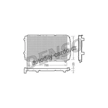 Chladič motoru Chladič motoru DENSO (DE DRM09077)