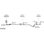 střední tlumič výfuku Bosal 293-031