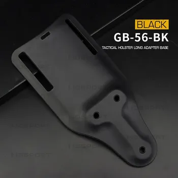 Airsoft Wosport WST snížená opasková platforma Low Rise pro holster - Černá