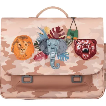 Školní batoh Školní aktovka It Bag Midi Wildlife Jeune Premier ergonomická luxusní provedení 30*38 cm
