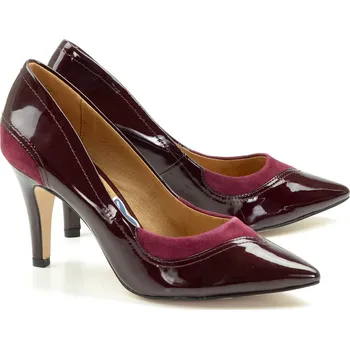 Dámské lodičky Dámské lodičky Caprice 9-9-22404-29-551 bordeaux comb. Velikost: 37