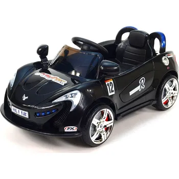 Dětské elektrovozidlo Dětské elektrické autíčko pro nejmenší černé - SESTAVENÉ - II.jakost