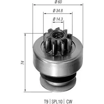 Autoelektrika Pastorek, startér MAGNETI MARELLI 940113020101