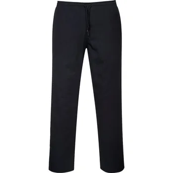 Gastro oděv PORTWEST Kuchařské kalhoty se stahovací šňůrkou Velikost: 2XL, Barva: černá
