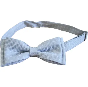 Motýlek HEDVA ČESKÝ BROKÁT Motýlek ČH 700 puntíky šedá