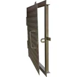 Poklop na šachty kovový 80x80cm, stříbrná