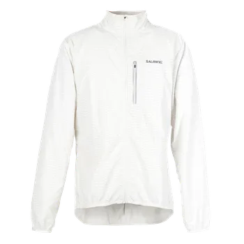 Běžecké oblečení SALMING Essential Run Jacket Men Light Grey XXL - XXL