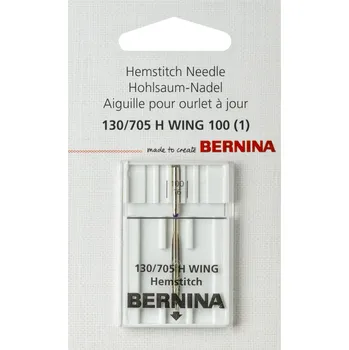 Příslušenství k šicímu stroji Jehly BERNINA Wing, jehla s ,,ploutvičkou", síla 100
