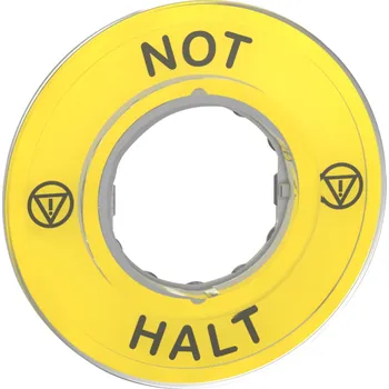 Stykač SCHNEIDER ELECTRIC SCHNEIDER Štítek ZBY-9220 (nouz. zastavení) ZBY9220