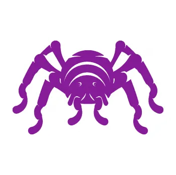 Samolepící dekorace SAMOLEPKA Pavouk 018 (14 - fialová) NA AUTO, NÁLEPKA, FÓLIE, POLEP, TUNING, VLASTNÍ TEXT, TISK, AUTOSAMOLEPKY.cz, POLEPY, OBRÁZEK, LOGO, SAMOLEPKY