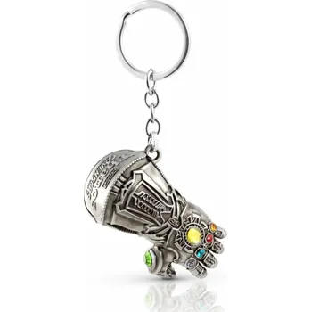 Rukavice nekonečna - klíčenka Barva: stříbrná