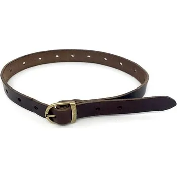 Karnevalový doplněk imago Kožený řemínek, barva černá