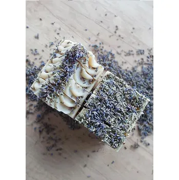 Mýdlo Esme Cosmetics - 100 % Přírodní bylinné mýdlo s levandulí