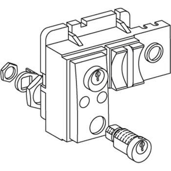Stykač SCHNEIDER ELECTRIC SCHNEIDER Zámek 48545 v poloze "Vypnuto" 48545