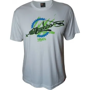 cyklistický dres dres krátký pánský HAVEN NAVAHO bílo/černý (dres krátký pánský HAVEN NAVAHO bílo/černý)