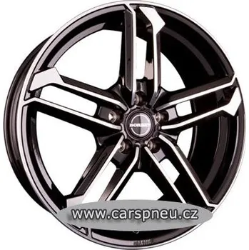 Alu kolo BORBET ATX black poliert - 8,0x19, 5x112, ET44 |8x19| (497403)