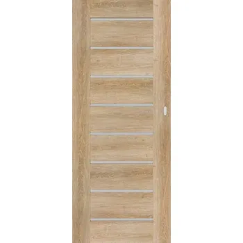 Interiérové dveře Interiérové dveře Naturel Perma posuvné 60 cm jilm posuvné PERMAJ60PO