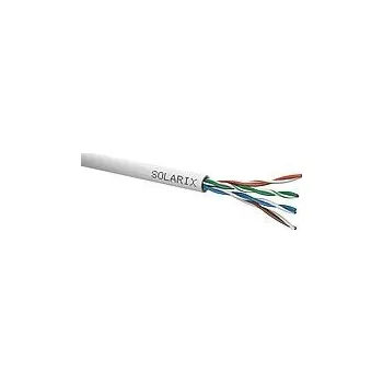 Síťový kabel Instalační kabel Solarix CAT5E UTP PVC Eca 305m/box, 1m