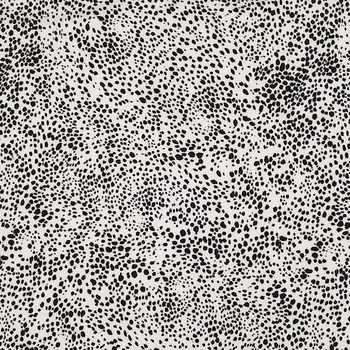 Úplet N5763 bílý, černé drobné skvrny, š.150